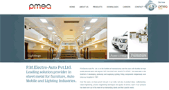 Desktop Screenshot of pmealtd.com