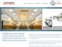 Tablet Screenshot of pmealtd.com